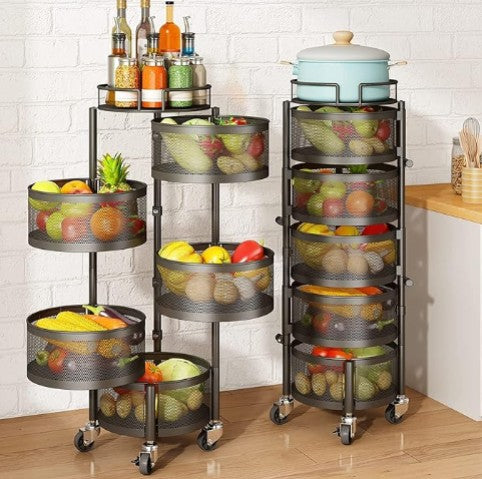 Fruit And Vegetable Basket Bowls